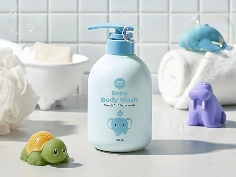 Gambar produk body wash baby produksi pabrik maklon ASIASKINLAB