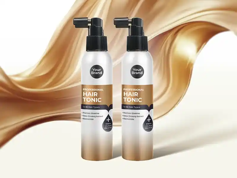 Gambar produk hair tonic produksi pabrik maklon hair tonic ASIASKINLAB
