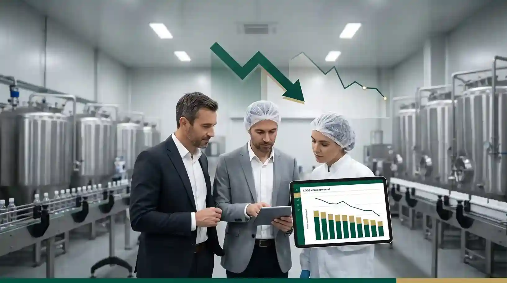 Strategi penekanan Cost of Goods Sold (COGS) melalui efisiensi alur operasional massal di pabrik maklon skincare